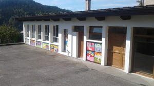 Fa&ccedil;ade sud dans la cour